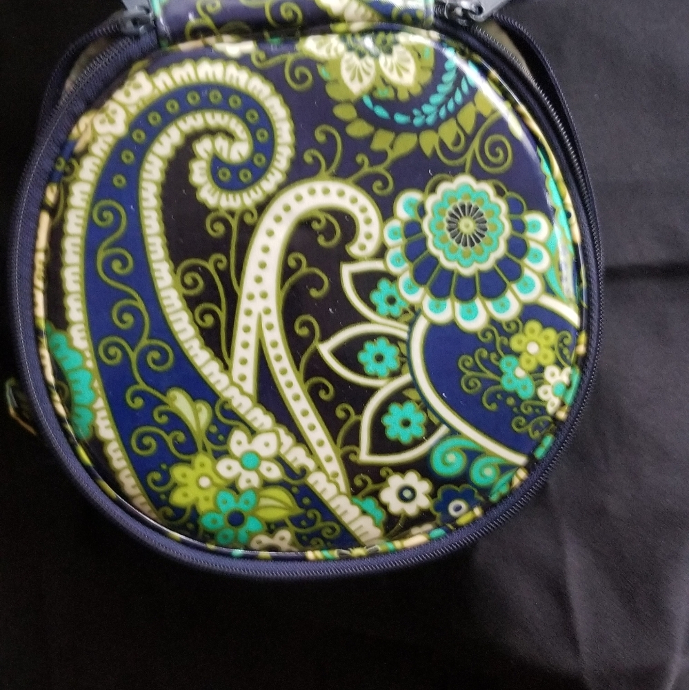 Vera Bradley insulated blue paisley bag
